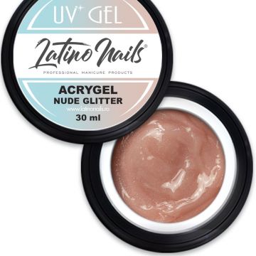 Acrygel Latino Nails Nude Glitter 30 ml