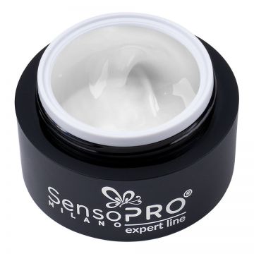 Gel Constructie Unghii Expert Line SensoPRO Milano - Clear 15ml
