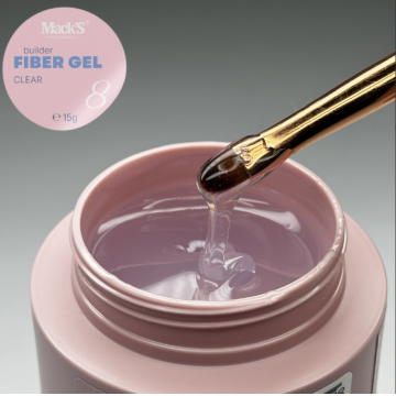 Gel Uv Mack's Fiber Clear 15g