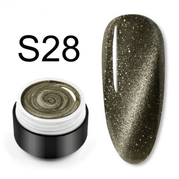 Gel color Cat Eye Laser Cat S28 - S28 - Everin.ro