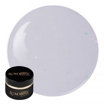 Gel UV Constructie Unghii RevoFlex LUXORISE 15ml, Milky Brilliance