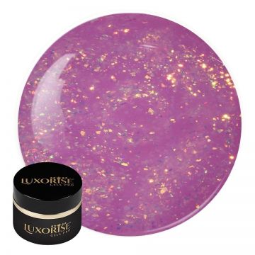 Gel UV Constructie Unghii RevoFlex LUXORISE 15ml, Orchid Frost