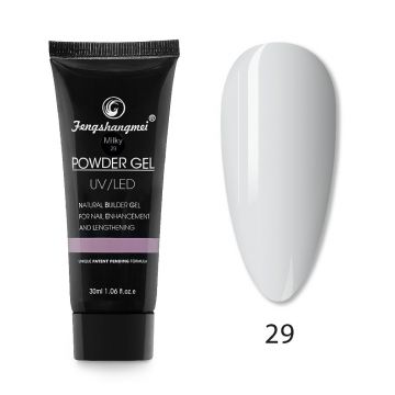 Polygel FSM 30gr- 29 Alb Laptos - POLYF-29 - Everin.ro