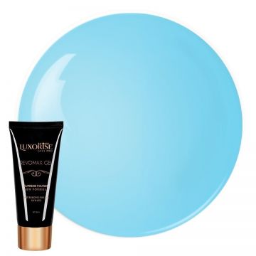 Polygel REVOMAX GEL LUXORISE Exotic Blue, 15ml