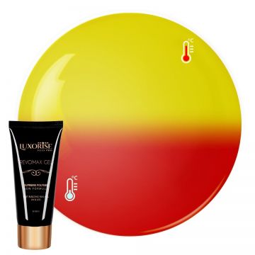 Polygel Thermo REVOMAX GEL LUXORISE Fiery Rose, 30ml
