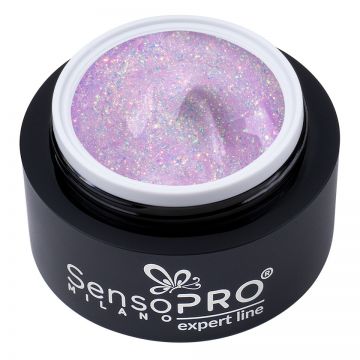 Gel Constructie Unghii Expert Line SensoPRO Milano - Diamond Sheen 15ml