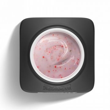 Gel UV 2M - No Filing Milky Rose with Flakes 15gr
