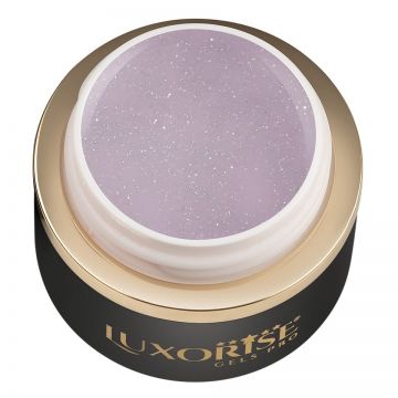 Gel UV Constructie Unghii RevoFlex Disco LUXORISE 15ml, Rosé Sparkle