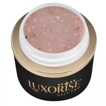 Gel UV Constructie Unghii RevoFlex Floral LUXORISE 15ml, Dreamy Almond