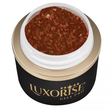Gel UV Constructie Unghii RevoFlex Floral LUXORISE 15ml, Enchanted Hibiscus