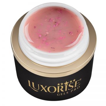Gel UV Constructie Unghii RevoFlex Floral LUXORISE 15ml, Soft Magnolia