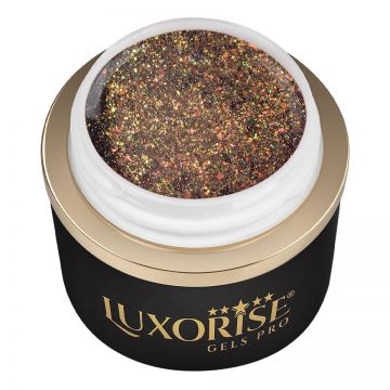 Gel UV Constructie Unghii RevoFlex LUXORISE 15ml, Gold Prestige