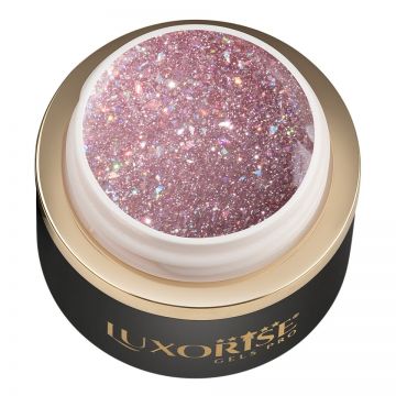 Gel UV Constructie Unghii RevoFlex LUXORISE 15ml, Wild Glitz