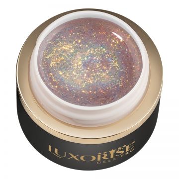 Gel UV Constructie Unghii RevoFlex LUXORISE 30ml, Glassy Galaxy
