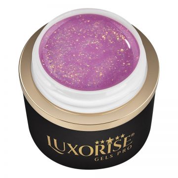 Gel UV Constructie Unghii RevoFlex LUXORISE 30ml, Orchid Frost