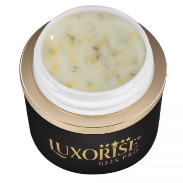 Gel UV Constructie Unghii RevoFlex Silk Petal LUXORISE 15ml, Daisy Burst