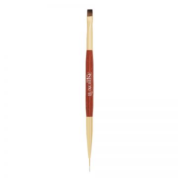 Pensula Unghii Dubla pentru Constructie Gel & Nail Art - LUXORISE #02