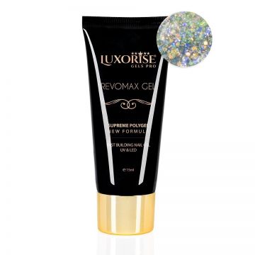 Polygel REVOMAX GEL LUXORISE Lemon Sparkle, 15ml