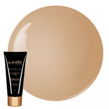 Polygel REVOMAX GEL LUXORISE Nude Chocolate, 30ml