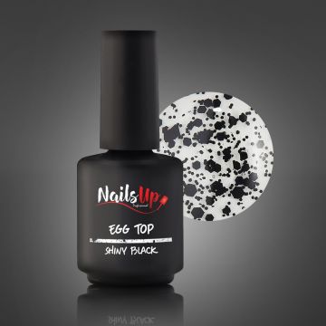Egg Top NailsUp - Shiny Black 13g