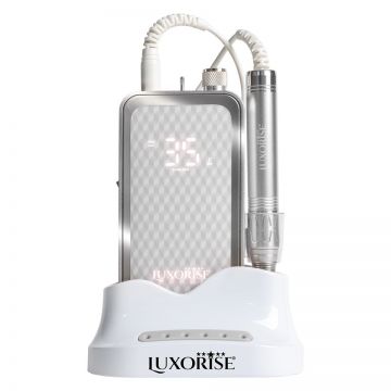 Freza Unghii Portabila QuantumX Elite 35.000RPM - LUXORISE, Silver