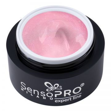 Gel Constructie Unghii Expert Line SensoPRO Milano - Ballerina Blush 15ml