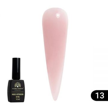 Gel de constructie unghii Global Fashion Magic-Extension 12 ml, 13