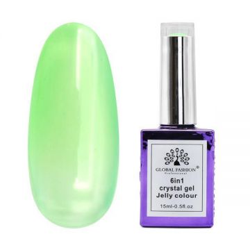 Gel pentru construcție Gel 6 în 1, Jelly Colour Gel, 15 ml, 6601
