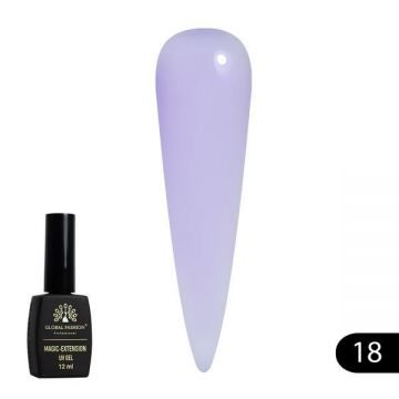 Gel pentru extensie Global Fashion Magic-Extension 12 ml, 18