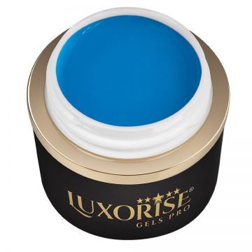 Gel UV Constructie Unghii RevoFlex Neon LUXORISE 15ml, Blue