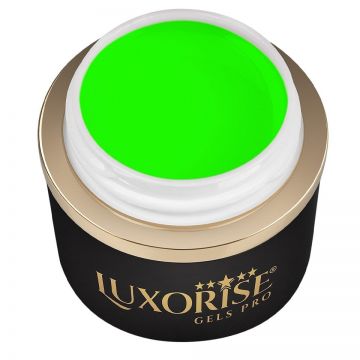 Gel UV Constructie Unghii RevoFlex Neon LUXORISE 15ml, Green