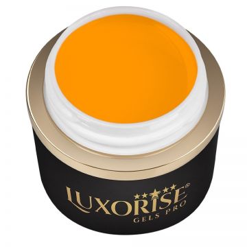 Gel UV Constructie Unghii RevoFlex Neon LUXORISE 15ml, Orange
