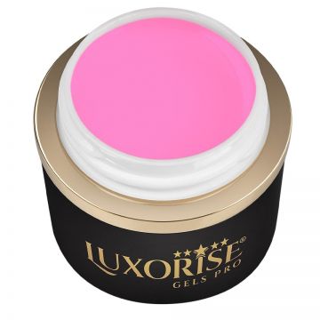 Gel UV Constructie Unghii RevoFlex Neon LUXORISE 15ml, Pink
