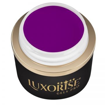 Gel UV Constructie Unghii RevoFlex Neon LUXORISE 15ml, Purple