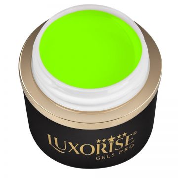 Gel UV Constructie Unghii RevoFlex Neon LUXORISE 15ml, Yellow