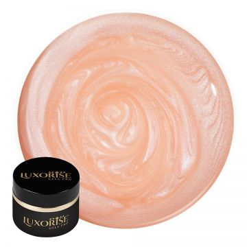 Gel UV Constructie Unghii RevoFlex Royal Pearls LUXORISE 15ml, Golden Muse