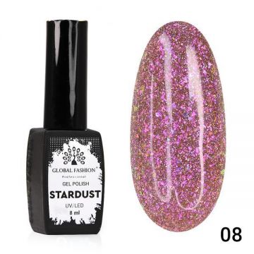 Glitter Gel - Stardust 08, 8 ml