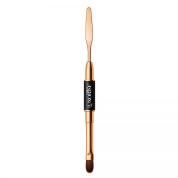 Pensula Polygel cu Spatula LUXORISE Pro Sculpt Duo