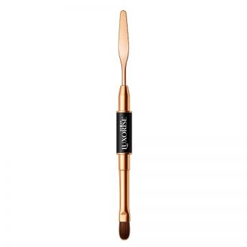 Pensula Polygel cu Spatula LUXORISE Pro Sculpt Duo