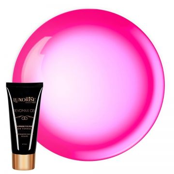 Polygel GlassStyle - REVOMAX GEL LUXORISE Electric Rose, 15ml Polygel GlassStyle - REVOMAX GEL LUXORISE Electric Rose, 15ml