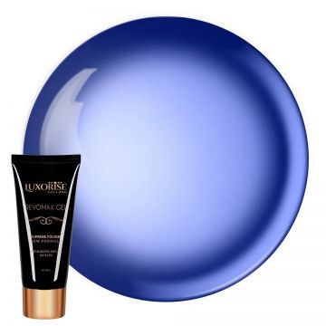 Polygel GlasStyle - REVOMAX GEL LUXORISE Blue Monday, 15ml