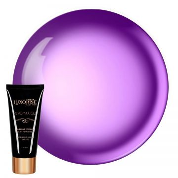 Polygel GlasStyle - REVOMAX GEL LUXORISE Mystic Orchid, 15ml