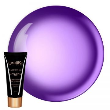 Polygel GlasStyle - REVOMAX GEL LUXORISE Purple Tickle, 15ml
