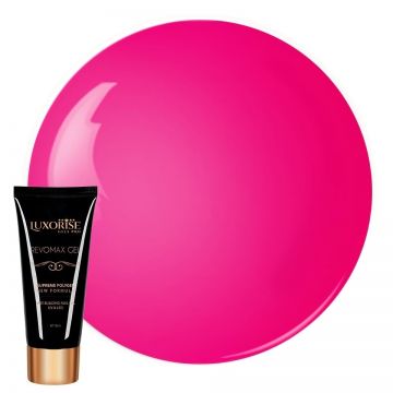 Polygel REVOMAX GEL LUXORISE Electric Rose, 15ml
