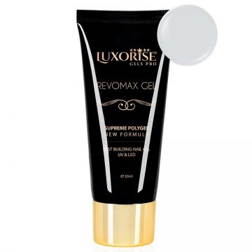 Polygel REVOMAX GEL LUXORISE Milky White, 50ml