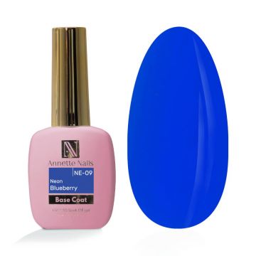 Rubber Base Annette Nails Neon Blueberry NE-09
