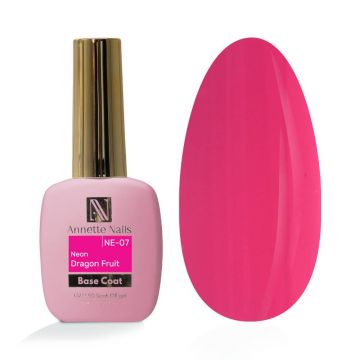 Rubber Base Annette Nails Neon Dragon Fruit NE-07
