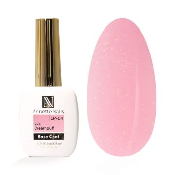 Rubber Base Annette Nails Opal Cream puff OP-04