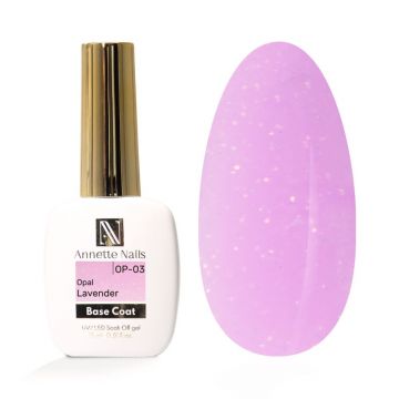 Rubber Base Annette Nails Opal Lavander OP-03