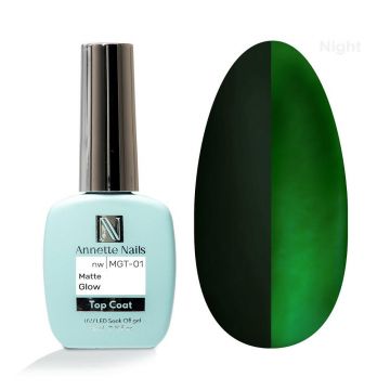 Top Coat Matte Glow in the dark no wipe MGT-01
